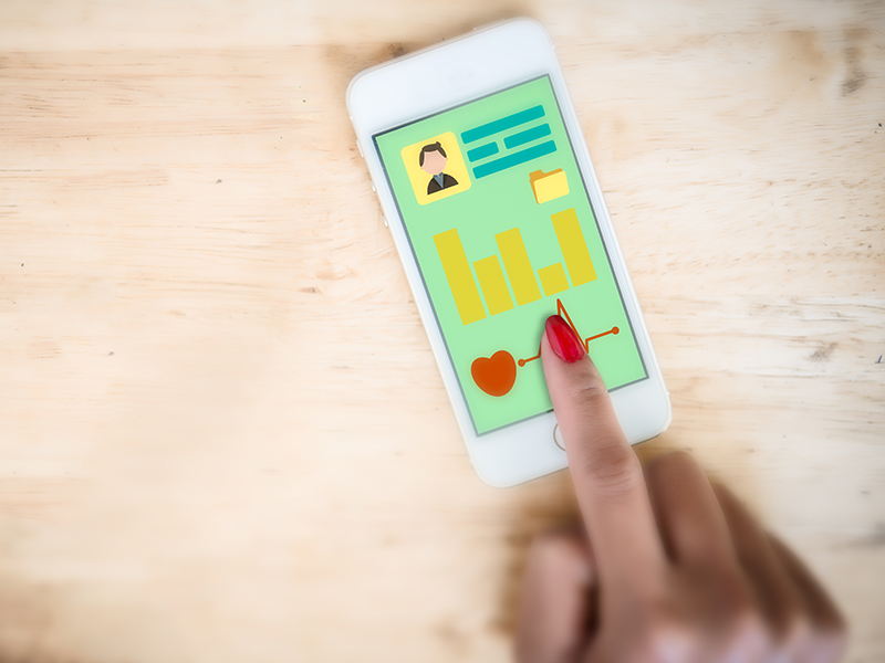 Photon of cell phone app for UArizona Health Check