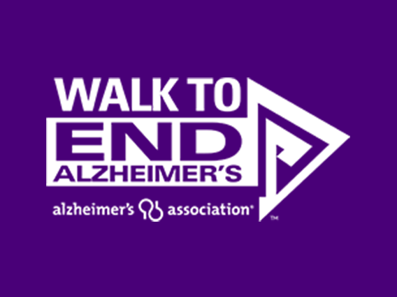 Walk to end Alzheimer's logo.