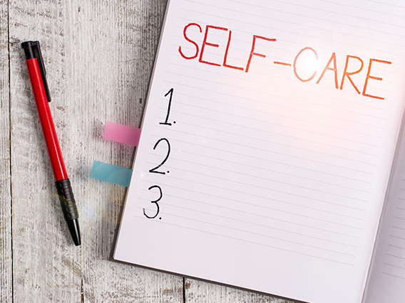 Self care checklist.
