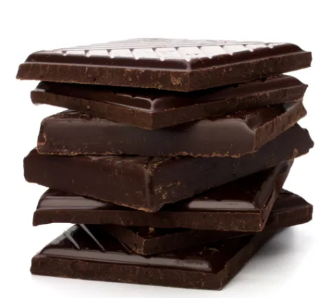 Stacked chocolate bars
