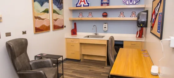 New lactation space in McKale Auditorium