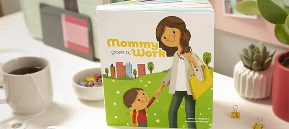 Book Mommy goes to work