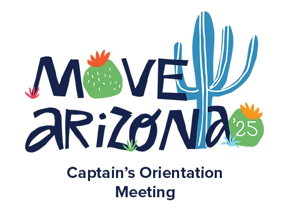 Move Arizona 2025 graphic captain's orientation meeting