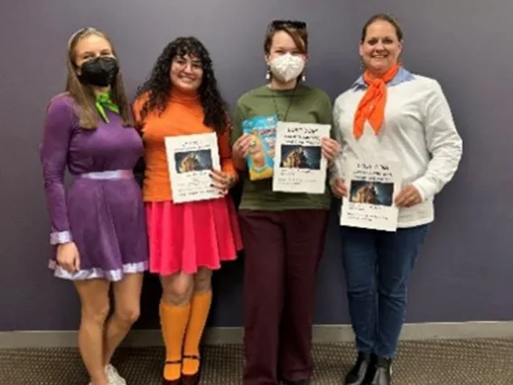 Winners of the BIO5 Costume contest was an entire team dressed as Scooby and the Gang