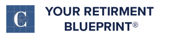 Captrust square logo with text: your retirement blueprint