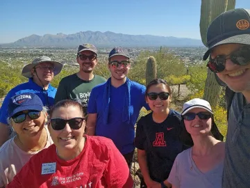 Matt Shimel and Colleagues at Tumamoc Hill